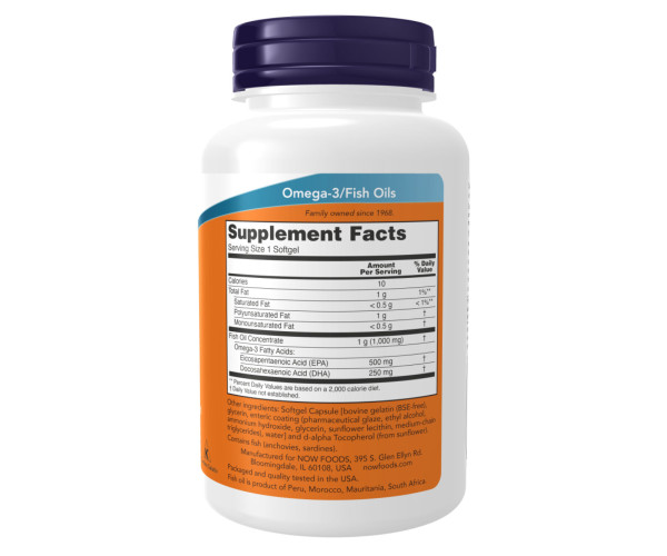 Ultra Omega-3 Fish Oil - 180 Softgels