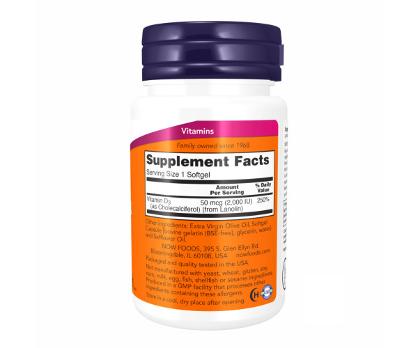 VIT D-3 2000 IU - 120 sgels