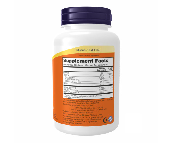Super Omega 3-6-9 1200 mg - 90 sgels