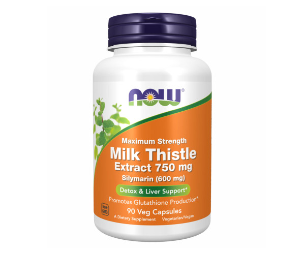 Milk Thistle Extract 750mg Silymarin 600mg - 90 vcaps