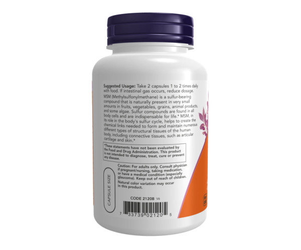 MSM 1000mg - 240 vcaps