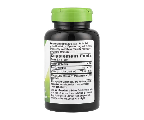 Choline 500 mg - 100 tabs