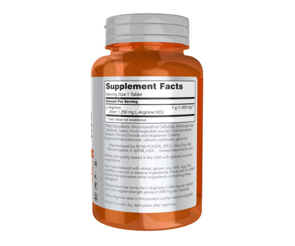 Arginine 1000mg - 60 tabs