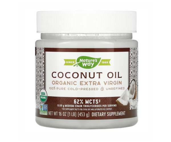 Organic Extra Virgin Coconut Oil - 16 oz