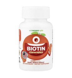 VitaWorks Kids Biotin - 120 сhewables