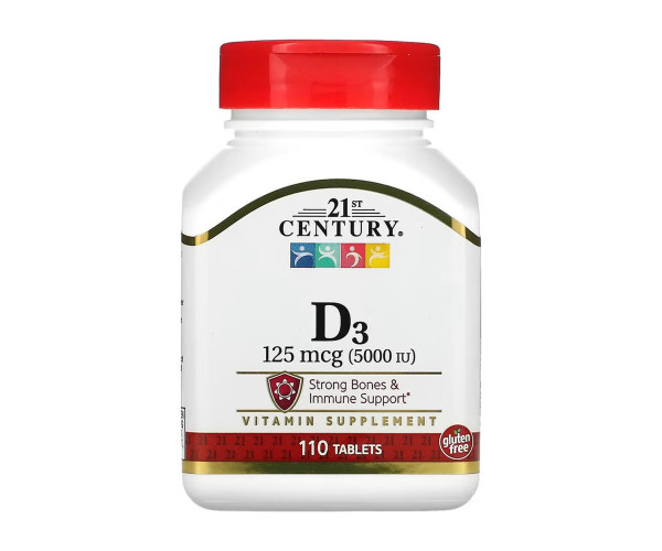 D3 125 mcg (5000 IU) - 110 tabs