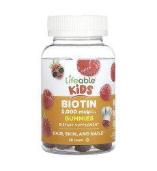 Biotin 5,000 mcg Kids - 60 gummies