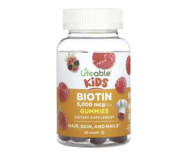 Biotin 5,000 mcg Kids - 60 gummies