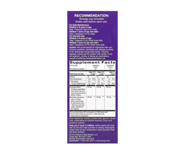 Sambucus Immune Syrup For Kids - 4 oz