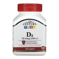 D3 50 mcg (2000 IU) - 110 tabs