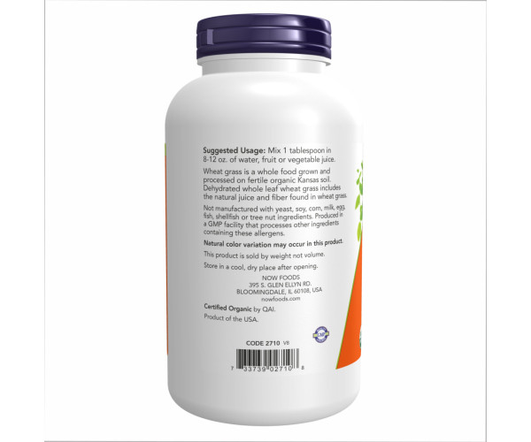 Wheat Grass Powder Organic - 9oz