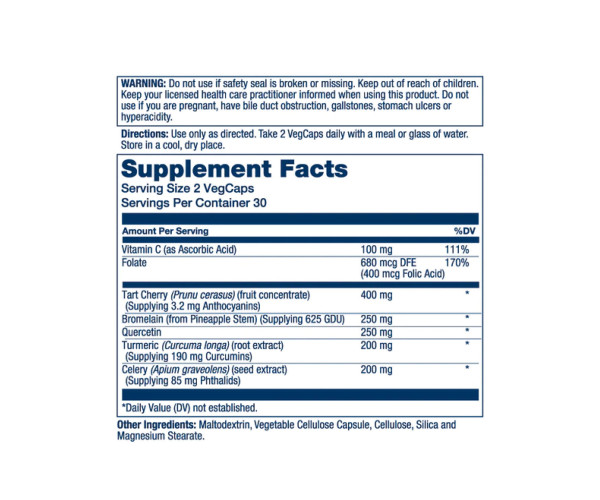 Total Cleanse Uric Acid - 60 vcaps