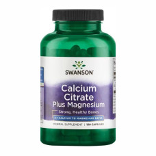 Calcium Citrate Plus Magnesium - 150caps (Пошкоджена банка)
