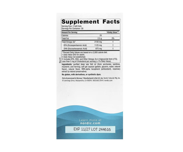 Ultimate Omega 2X - 60 softgels