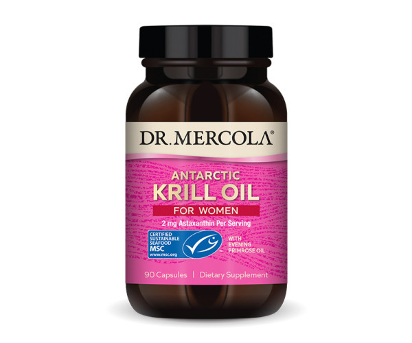 Krill Oil for Women - 90 caps