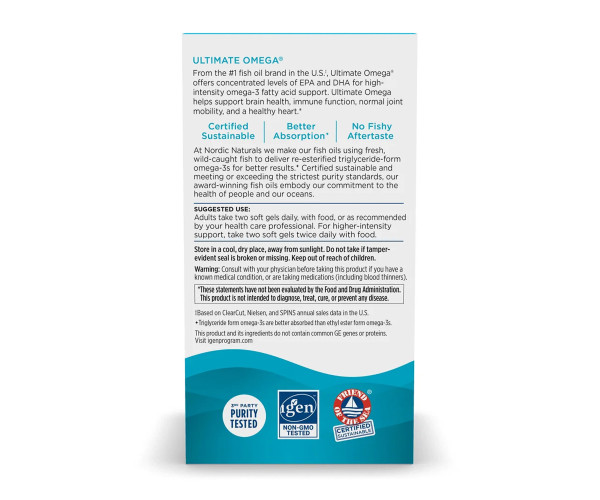Ultimate Omega - 60 softgels