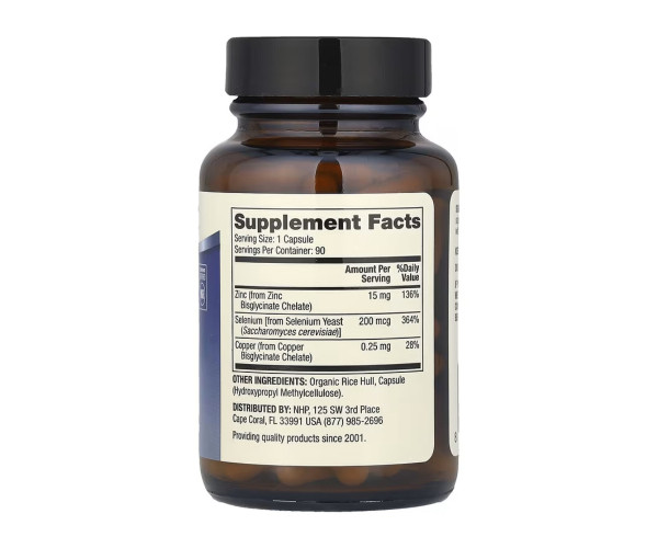 Zinc plus Selenium - 90 caps