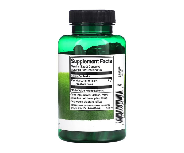 Pau d'Arco 500 mg - 100caps