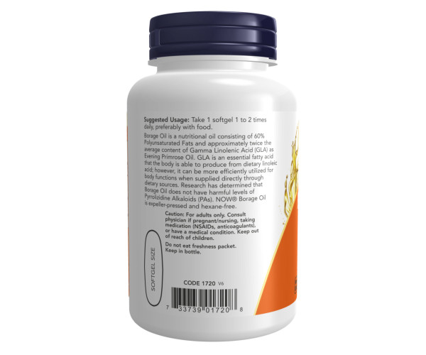 Borage Oil 1000 mg - 120 sgels