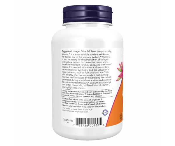 Sodium Ascorbate - 227g (8oz)