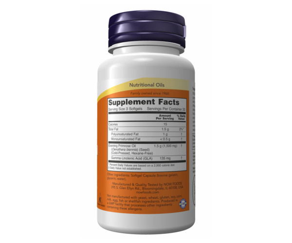 Evening Primrose 500mg - 100 sgels