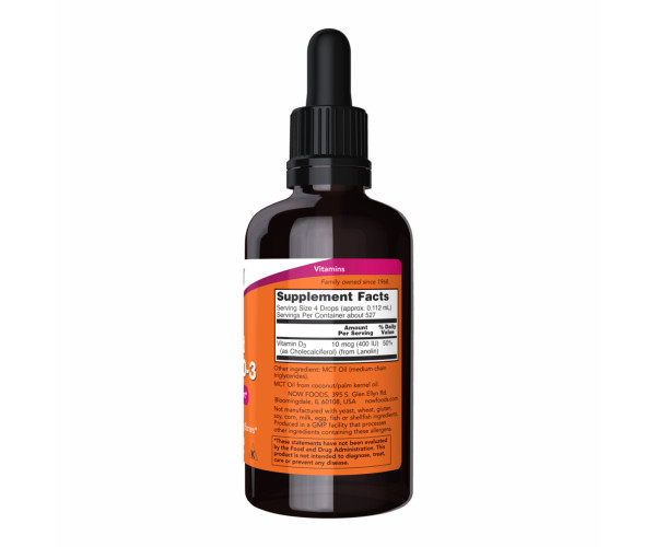 VIT D-3 Liquid - 59ml (2fl oz)