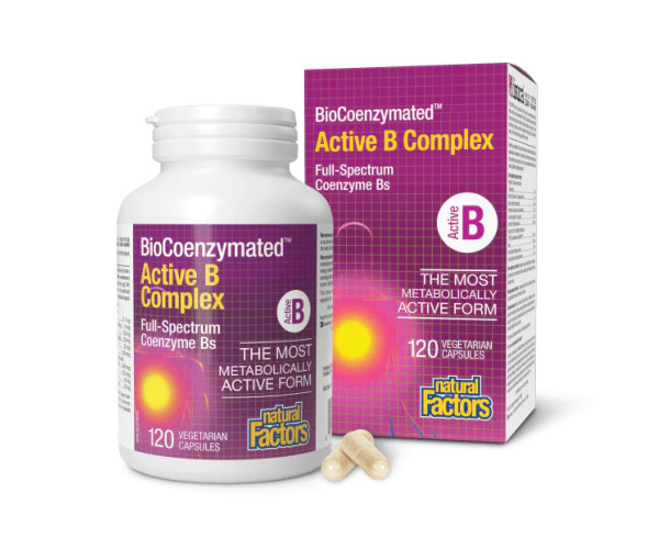 BioCoenzymated Active B Complex - 120 caps