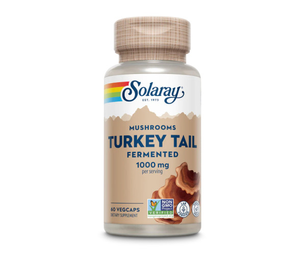 Org Grown Fermented Turkey Tall 500mg - 60 vcaps