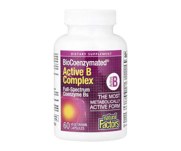 BioCoenzymated Active B Complex - 60 caps