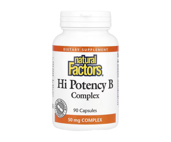 Hi Potency B Complex 50mg - 90 caps