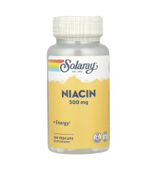Niacin 500mg - 100 vcaps
