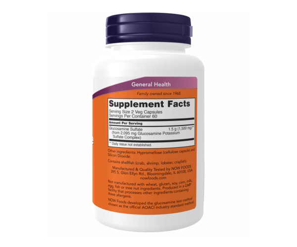 Glucosamine Sulfate 750mg - 240 vcaps