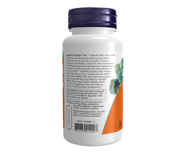 Chromium Picolinate 200 mcg - 250 caps