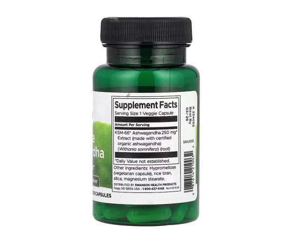 Ultimate Ashwagandha 250 mg - 60veg caps