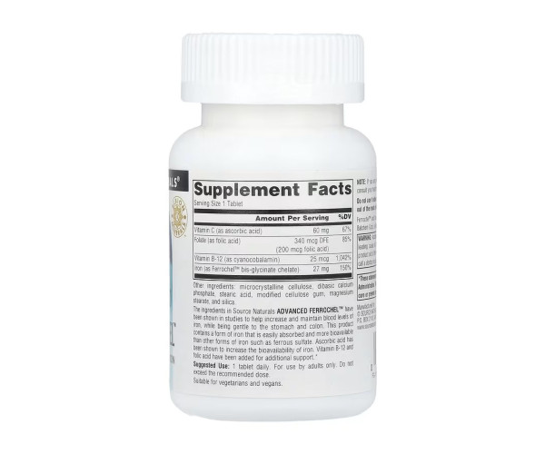 Advanced Ferrochel™ 27mg - 180 tabs