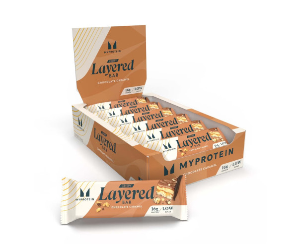 Crispy Layered - 12x58g Chocolate Caramel (До 03.26+Пошкоджена упаковка)