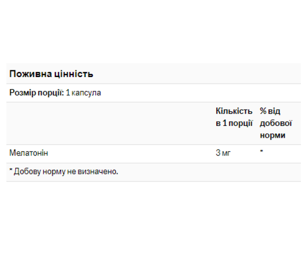 Melatonin 3mg - 90 lozenges (Пошкоджена банка)