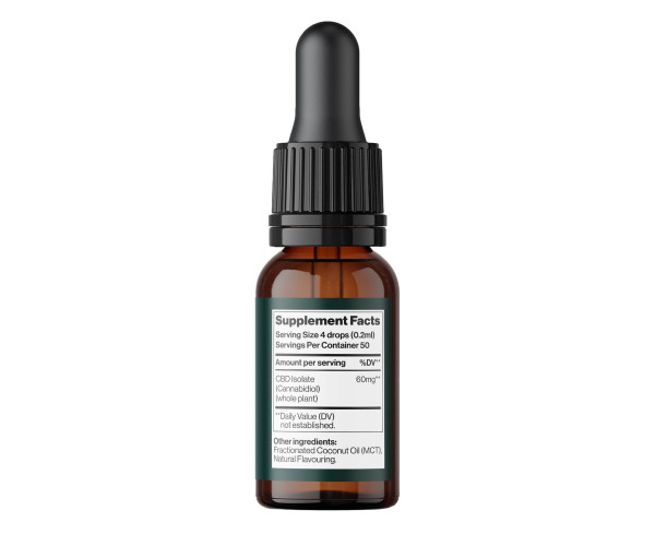 CBD Oil Isolate 3000 mg Orange - 10 ml