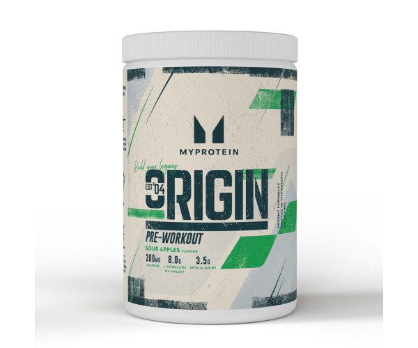 Origin Pre-Workout - 600g Sour Apple