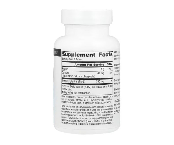 TMG 750mg - 60 tabs