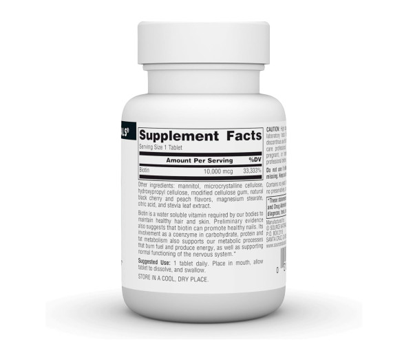 Biotin Fast Melt 10000 mcg - 60 tabs