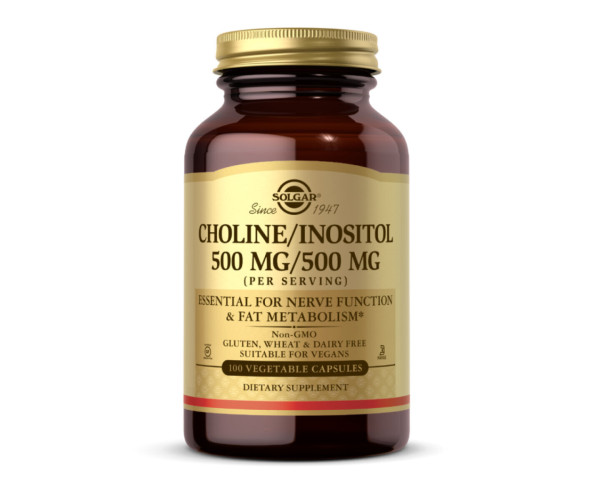 Choline/Inositol 500 mg/500 mg - 100 vcaps