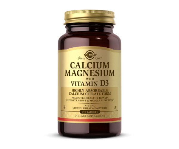 Calcium Magnesium with Vitamin D3 - 150 tabs