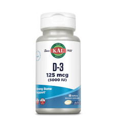 D-3 5000 IU 125mcg - 90 Softgel
