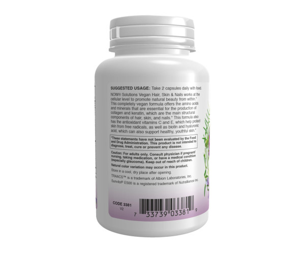 Vegan Hair, Skin & Nails - 90 vcaps