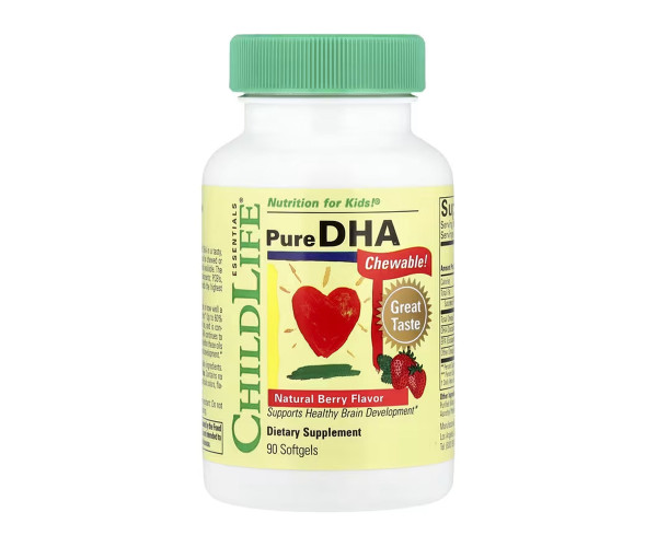Pure DHA Chewable - 90 Softgels Natural Berry