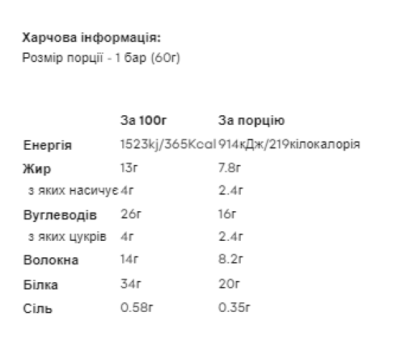 Layered Bar - 12x60g Vanilla Birthday Cake (До 04.26)