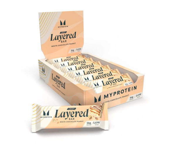 Crispy Layered - 12x58g White Chocolate Peanut (До 05.26)