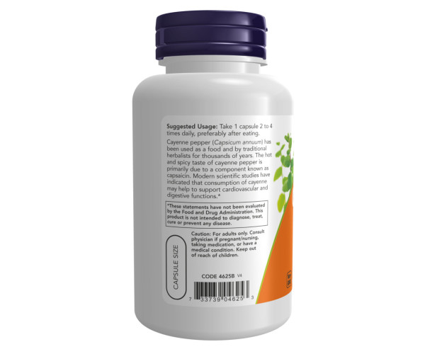 Cayenne 500mg - 250 vcaps