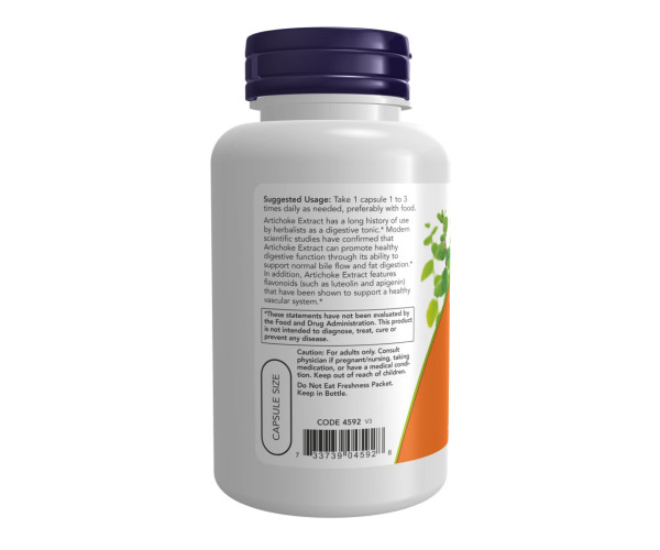 Artichoke Extract 450mg - 90 vcaps